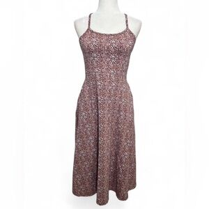Pact Organic cotton pink a line dress
